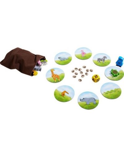 Παιδικό παιχνίδι Haba - 10 παιχνίδια,  Ζωολογικός κήπος - 3