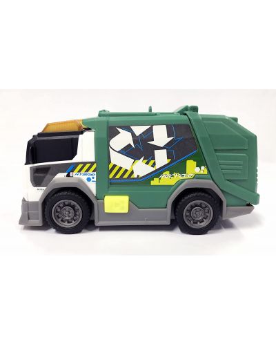 Παιδικό παιχνίδι Dickie Toys - Φορτηγό καθαρισμού, με ήχους και φώτα - 3