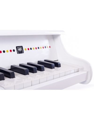 Παιδικό ξύλινο πιάνο Eurekakids, λευκό - 2