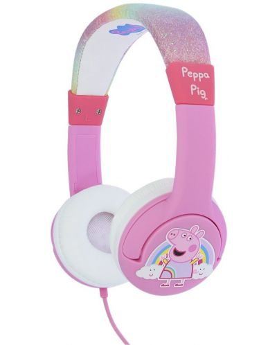 Παιδικά ακουστικά OTL Technologies - Peppa Pig Rainbow, ροζ - 1