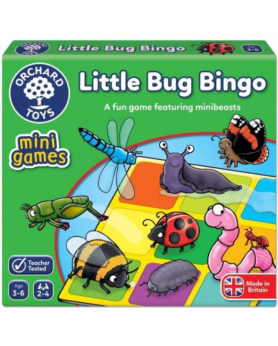 Παιδικό εκπαιδευτικό παιχνίδι Orchard Toys - Bingo μικρό ζωύφιο - 1