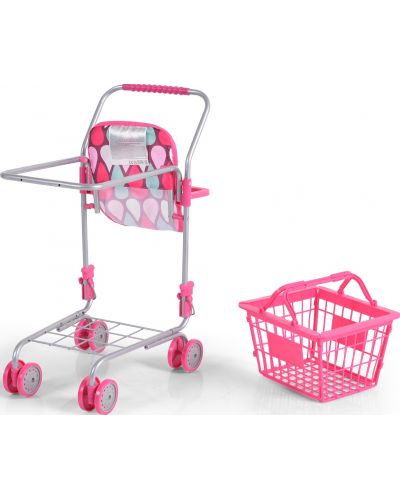 Παιδικό καρότσι αγορών Moni Toys- Trolley - 3