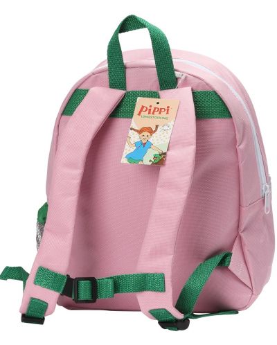Παιδικό σακίδιο πλάτης Pippi - Η Πίπη Φακιδομύτη ζωγραφίζει , ροζ - 2