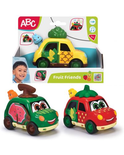 Παιδικό παιχνίδι Dickie Toys - Αυτοκίνητο ABC Fruit Friends, ποικιλία - 5