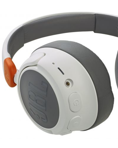Παιδικά ασύρματα ακουστικά JBL - JR 460NC, ANC, άσπρα - 4