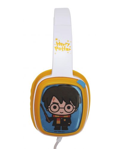 Παιδικά ακουστικά Flip 'n Switch - Harry Potter, άσπρα/κίτρινα - 3