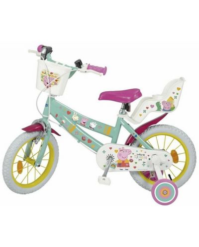 Παιδικό ποδήλατο Toimsa - Peppa Pig, 14",πράσινο - 1