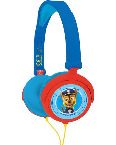 Παιδικά ακουστικά Lexibook - Paw Patrol HP015PA, μπλε/κόκκινο - 1