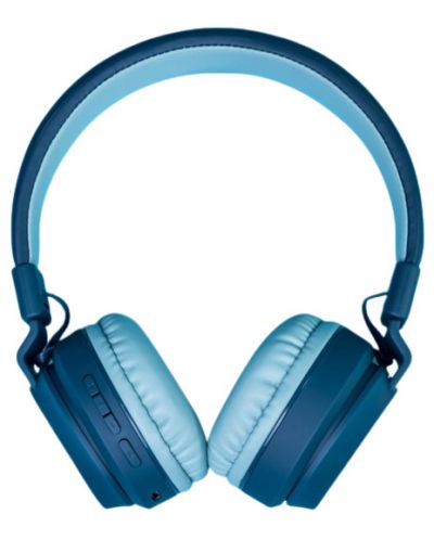 Παιδικά ακουστικά PowerLocus - Louise&Mann 3, ασύρματα, μπλε - 2