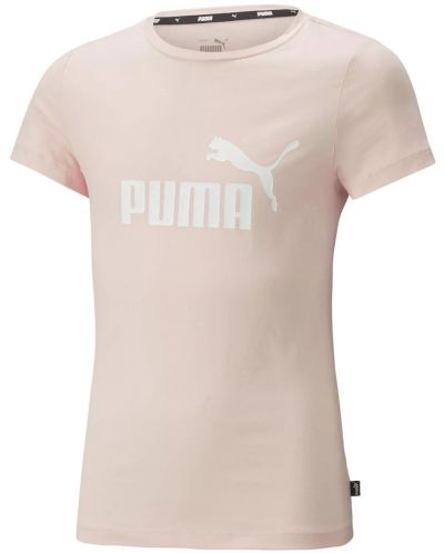 Παιδική  μπλούζα  Puma - Essential Logo, 4-5 ετών, ροζ  - 1