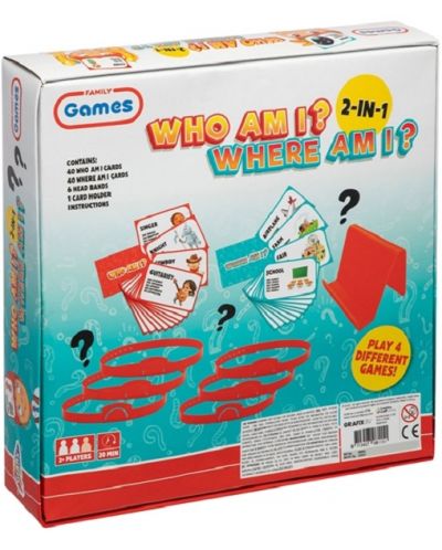 Παιδικό παιχνίδι  Grafix - Ποιος είμαι, πού είμαι, 2 σε 1 - 3