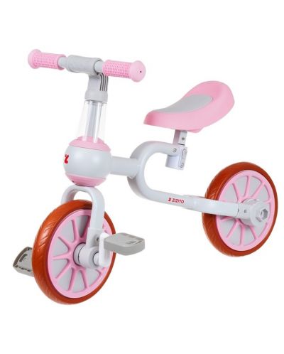 Παιδικό ποδήλατο 3 σε 1 Zizito - Reto, ροζ - 3