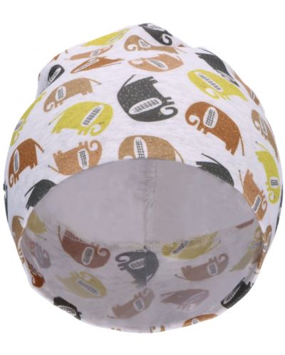Παιδικό καπέλο με προστασία UV 50+ Sterntaler - Με ελεφαντάκια, 47 εκ., 9-12 μηνών - 2