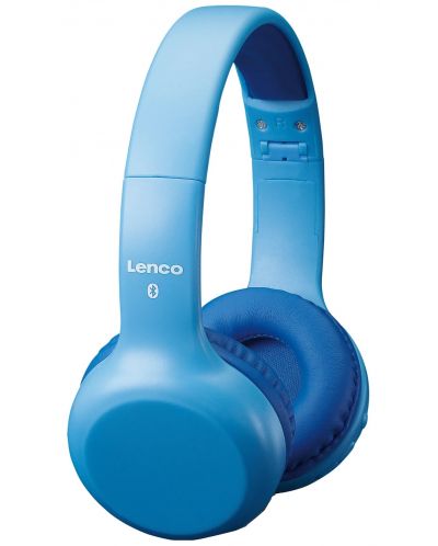 Παιδικά ακουστικά με μικρόφωνο Lenco - HPB-110BU, ασύρματα, μπλε - 5