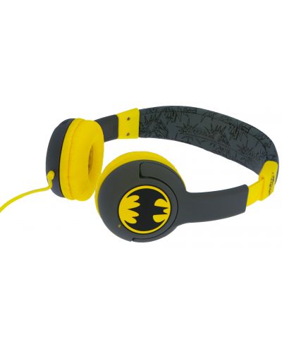 Παιδικά ακουστικά OTL Technologies - Batman, γκρι/κίτρινα - 4