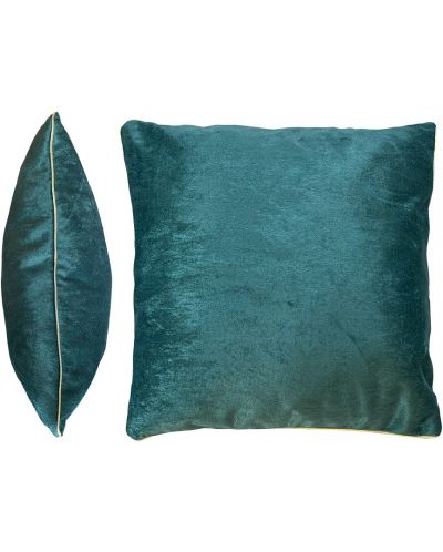 Διακοσμητικό μαξιλάρι Aglika - Lux, 45 х 45 cm, βελουτέ, πράσινο - 1