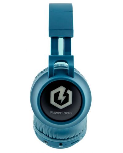 Παιδικά ακουστικά PowerLocus - Buddy, ασύρματα, μπλε - 2