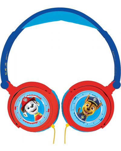 Παιδικά ακουστικά Lexibook - Paw Patrol HP015PA, μπλε/κόκκινο - 2