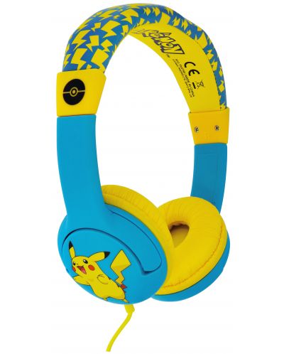 Παιδικά ακουστικά OTL Technologies - Pokemon Pikachu, κίτρινα/μπλε - 2