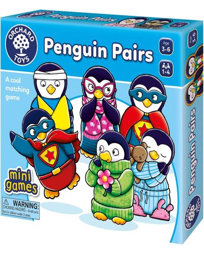 Orchard Toys Παιδικό εκπαιδευτικό παιχνίδι Ζεύγη πιγκουίνων - 1