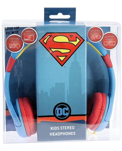 Παιδικά ακουστικά  OTL Technologies - Superman, μπλε - 3