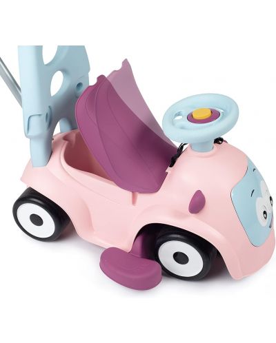 Παιδικό αυτοκίνητο ώθησης Smoby, κυκλάμινο ροζ - 7