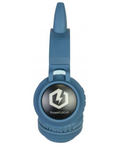 Παιδικά ακουστικά PowerLocus - Buddy Ears, ασύρματα, μπλε - 5