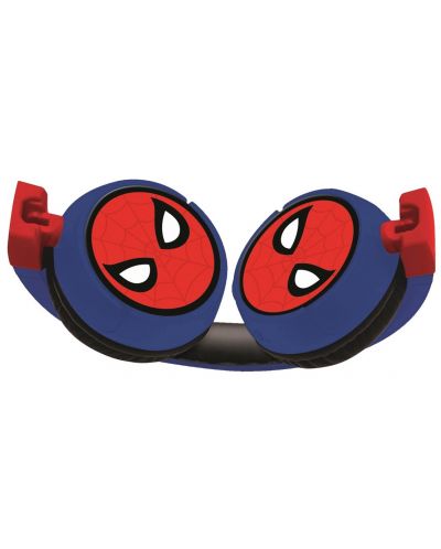 Παιδικά ακουστικά Lexibook - Spider-Man HPBT010SP, ασύρματα, μπλε - 2