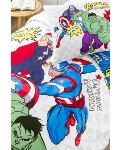 Παιδικό σετ ύπνου  Sonne - Marvel Avengers, 2 μέρη - 3