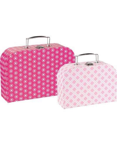 Παιδικές βαλίτσες Goki - ροζ - 1