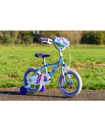 Παιδικό ποδήλατο Huffy - Glimmer, 14'', μπλε-μωβ - 5