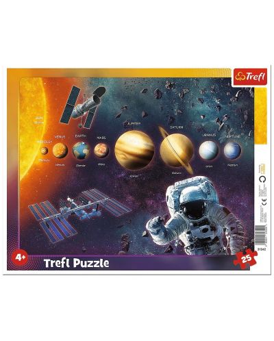Παιδικό παζλ Trefl 25 κομμάτια - Το ηλιακό σύστημα - 1