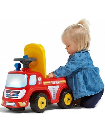 Παιδικό φορτηγό με ανοιγόμενο κάθισμα Falk - Πυροσβεστικό όχημα - 2