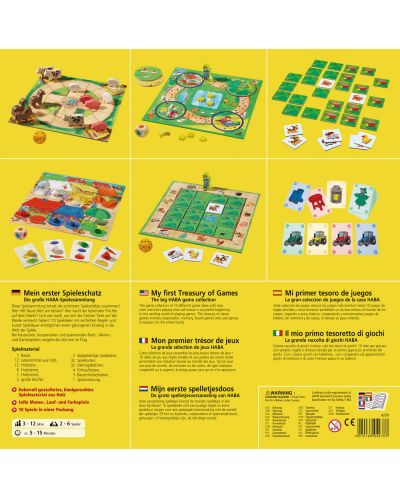 Παιδικό παιχνίδι Haba - Συλλογή από 10 παιχνίδια - 4