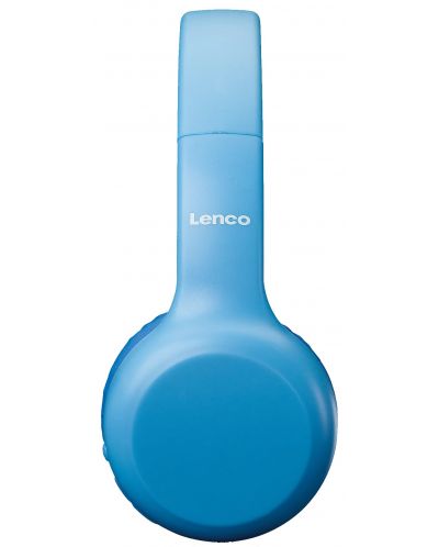 Παιδικά ακουστικά με μικρόφωνο Lenco - HPB-110BU, ασύρματα, μπλε - 4