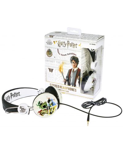 Παιδικά ακουστικά OTL Technologies - Harry Potter Teen Dome, λευκά - 4