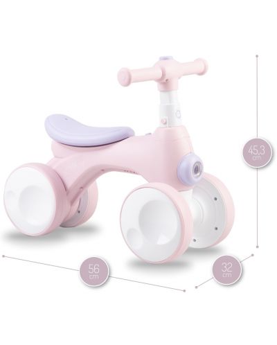 Παιδικό ποδήλατο ισορροπίας MoMi - Tobis, ροζ - 8