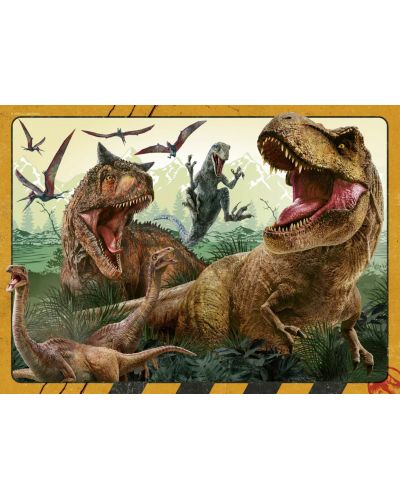 Παιδικό παζλ Ravensburger 4 x 100 κομμάτια - Jurassic κόσμο - 2