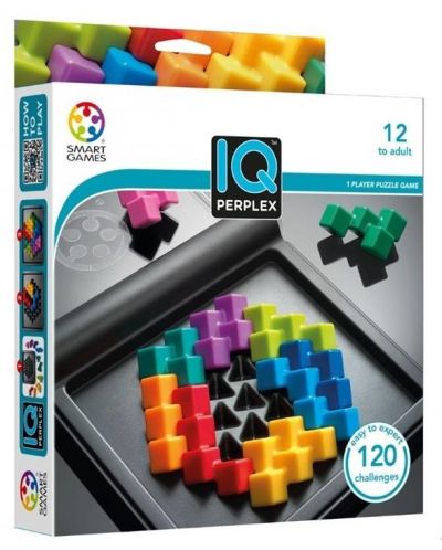 Παιδικό παιχνίδι λογικής Smart Games - Iq Perplex , 120 προκλήσεις - 1