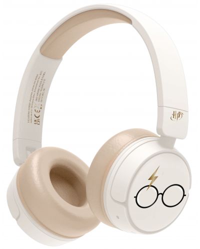Παιδικά ακουστικά OTL Technologies - Harry Potter, ασύρματα, λευκά - 1