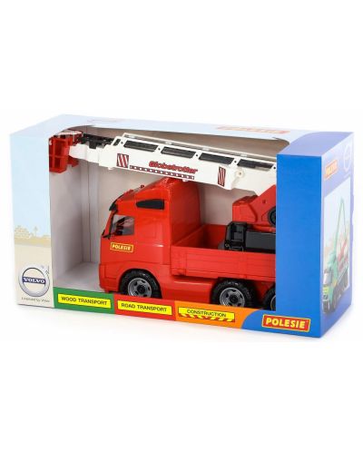 Παιδικό παιχνίδι Polesie - Πυροσβεστικό όχημα με γερανό Volvo 58379 - 5