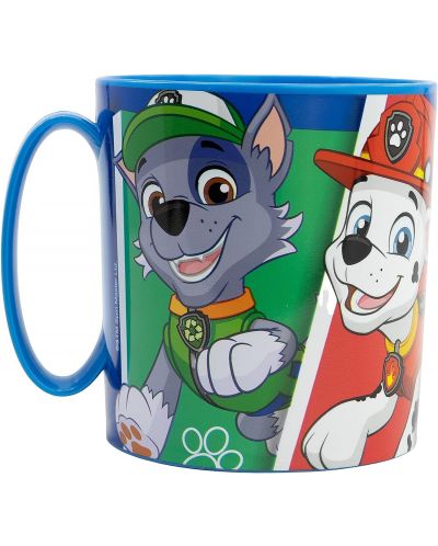 Παιδική κούπα φούρνου μικροκυμάτων Stor Paw Patrol - Pup Power, 350 ml - 2