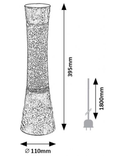 Διακοσμητικό φωτιστικό Rabalux - Minka, 7028, πολύχρωμο - 4