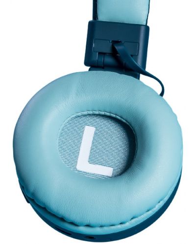 Παιδικά ακουστικά PowerLocus - Louise&Mann 3, ασύρματα, μπλε - 5