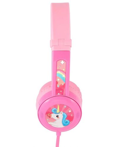 Παιδικά ακουστικά BuddyPhones - Travel, ροζ - 2