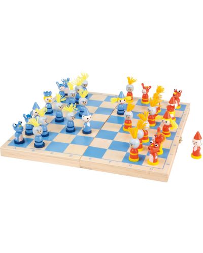 Παιδικό ξύλινο σκάκι Μικρό Πόδι - Ιππότες - 2