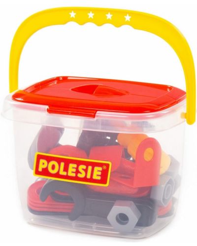 Polesie Εργαλεία κατασκευής σε κουτί (32 τεμάχια) 56603 - 4