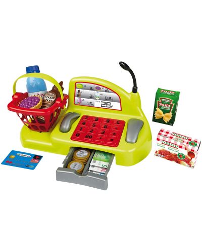 Παιδικό παιχνίδι Ecoiffier - Ταμειακή μηχανή με προϊόντα - 1