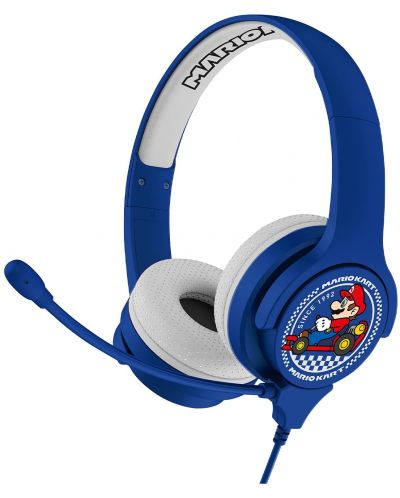 Παιδικά ακουστικά OTL Technologies - Mario Kart, μπλε - 1