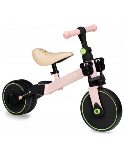 Παιδικό ποδήλατο 3 σε 1 MoMi - Loris, ροζ - 5